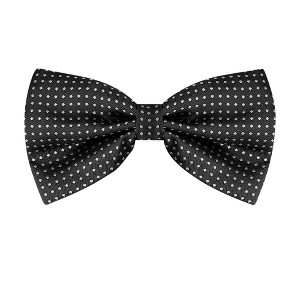 Allegra K Men's Halloween Polka Dots Pre-Tied Work Formal Party Tuxedo Bowknot Bow Ties - 1 of 4