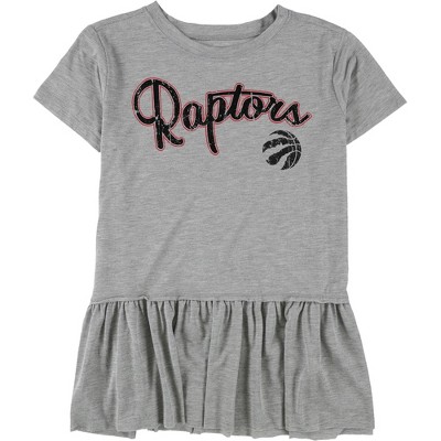 Touch by G-III Womens Toronto Raptors Peplum Graphic T-Shirt