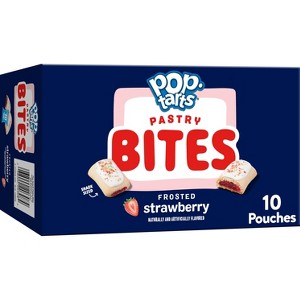 Pop-Tarts Bites Frosted Strawberry Pastries - 10ct /14.1oz - 1 of 4