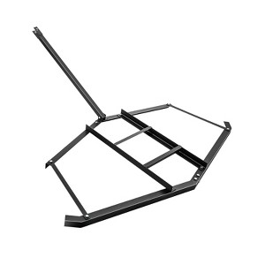 73.6" Heavy Duty Steel Drag Harrow, 50LB Load Capacity Driveway Drag with Reinforced Connections & Hitch Pin, Tow Behind Land Leveler for ATV, UTV - 1 of 4