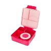 LunaLulinlk Bento Lunch Box for Kids, with Thermos Soup Food Jar - Pink - 4 of 4
