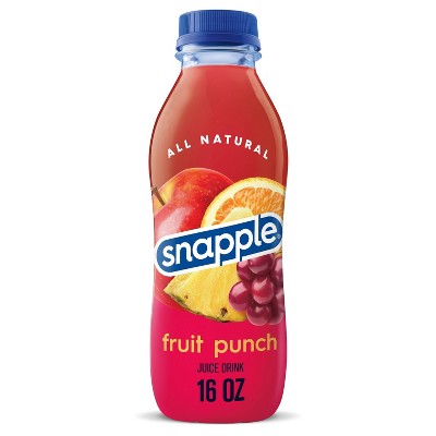Snapple Fruit Punch Juice Drink - 16 fl oz Bottle