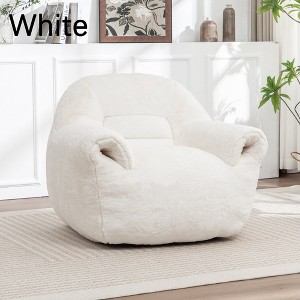 Hrinhom 42.5" W Bean Bag Chair, Comfy Lazy Floor Sofa Chair For Adults and Kids - 1 of 4