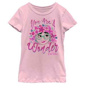 Girl's Encanto Mirabel You are a Wonder T-Shirt - 1 of 4
