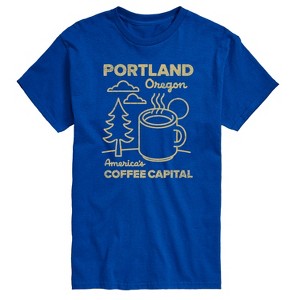 Men's - Instant Message - Portland Coffee Short Sleeve Graphic T-Shirt - 1 of 4