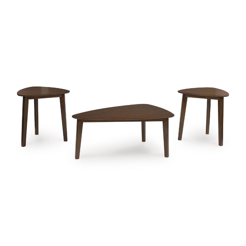 Melo Table (Set of 3) - Brown - Signature Design by Ashley