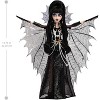 Monster High Doll, Elvira, Mistress of The Dark Collectible in Black Faux Leather Dress with Silvery Batwing Cape and Premium Accessories - 3 of 4