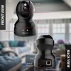 SereneLife IPCAMHD82 - 1080p HD IP Camera, WiFi Wireless Network Camera, Remote Video Monitoring, Built-In Microphone & Speaker, App Control - 2 of 4