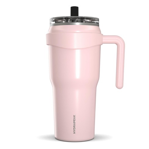 Hydrapeak 32oz Insulated Water Bottle With Straw Lid Matching Color Cap And  Rubber Boot Peony : Target