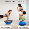 23 Balance Ball, 1600 lbs Half Exercise Ball with Nonslip Base, Inflatable Half Ball Balance Trainer - 2 of 4