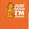 Boys' - Garfield - Pretend I'm Listening Short Sleeve Graphic T-Shirt - 2 of 4