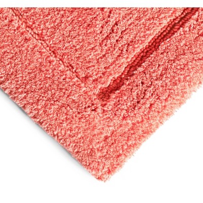 Wild Salmon Medium Pile Cotton Bath Rug