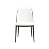 LeisureMod Ravenna 6-Piece Dining Set - 63" Rectangular MDF Wood Dining Table, 5 Leather Dining Chairs - 3 of 4