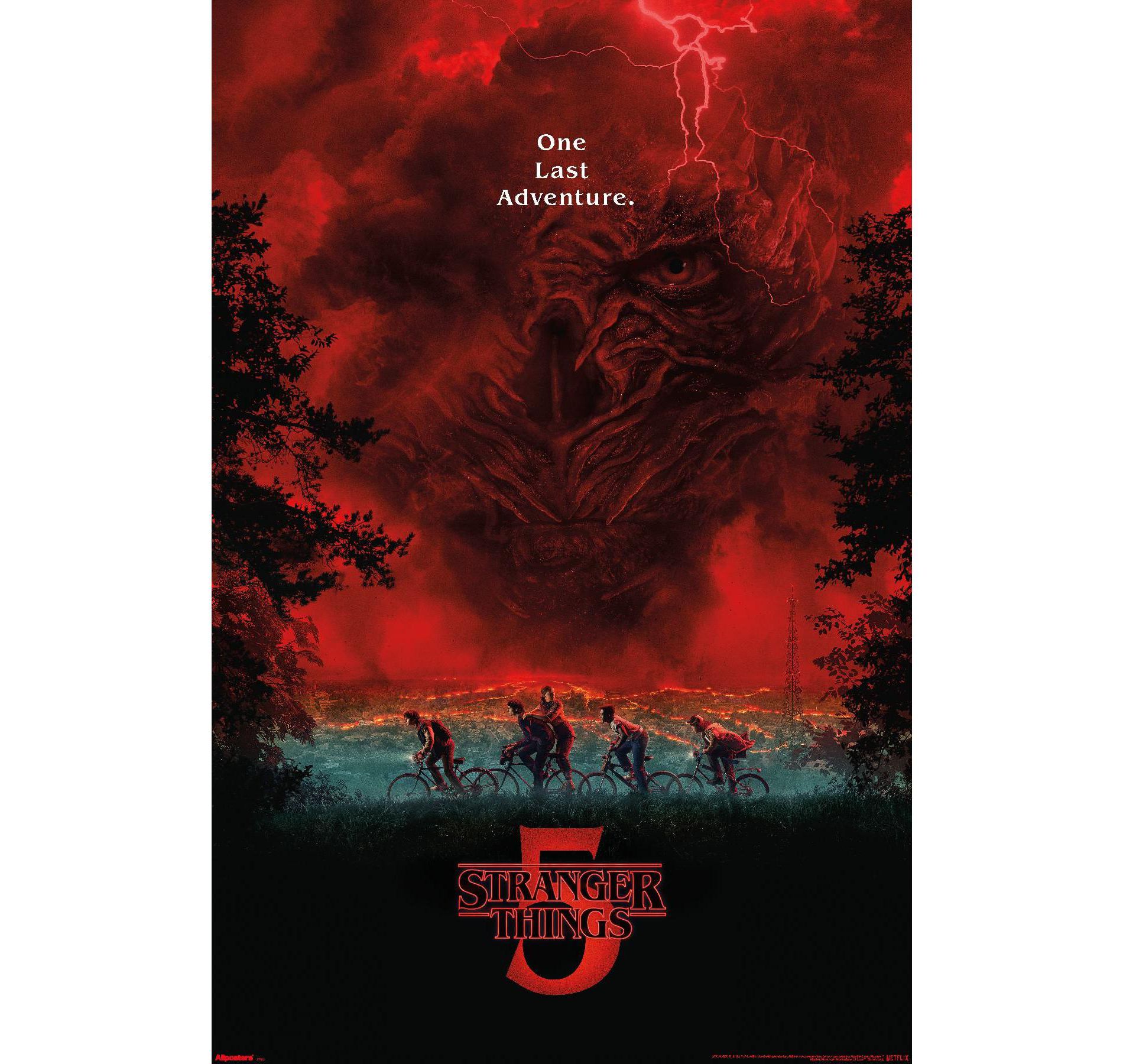 Trends International Netflix Stranger Things: Season 5 (2025) - Key Art Unframed Wall Poster Prints