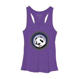 Women's Design By Humans Cosmopanda By Alpri Racerback Tank Top - 1 of 3