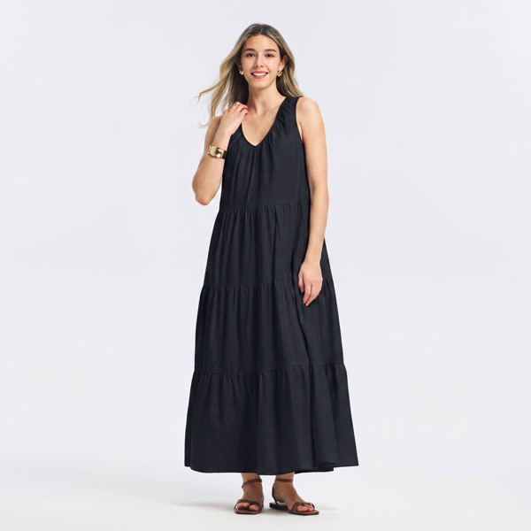 Vestido maxi con capas para mujer - A New Day™ 3