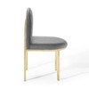 Modway Isla Channel Tufted Performance Velvet Dining Side Chair - 3 of 4