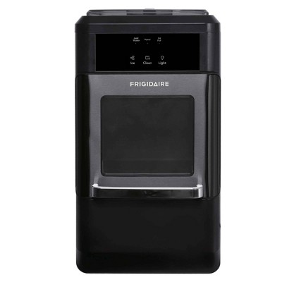 Frigidaire Nugget Ice Maker - Black Stainless Steel: Countertop Ice Machine, 44 lbs Daily Production, 2.5 lbs Storage