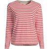 Lands' End Women's Long Sleeve Mariner Jersey Crewneck Tee - 3 of 4