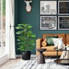 Garvee 3.25ft Artificial Ficus lyrata Fiddle Leaf Fig Tree for Indoor Outdoor House Living Room Office, Green - 4 of 4