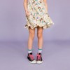 Mightly Girls Fair Trade Organic Cotton Sleeveless Twirl Dress, Botanical Floral - 3 of 4