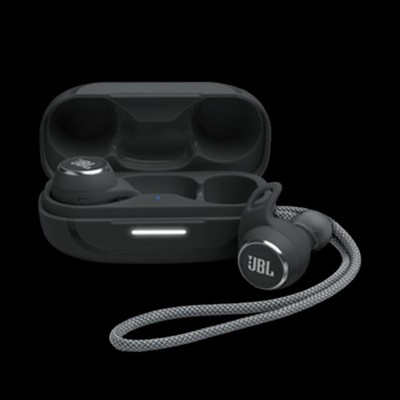 Jbl Reflect Aero True Earbuds : Noise Adaptive Target Cancelling (black) Wireless With