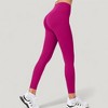 Anna-Kaci Active Women's High Waist Full Length Seamless Leggings with Contoured Fit - 3 of 4