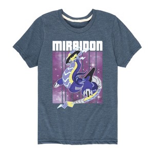 Boys' - Pokémon - Miraidon Legend Short Sleeve Graphic T-Shirt - 1 of 4