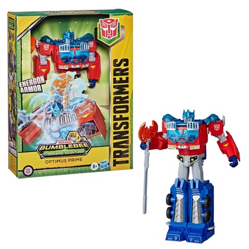 2x Transformers Cyberverse Optimus Prime Bumblebee  Hasbro E1897 E1893 Figur 