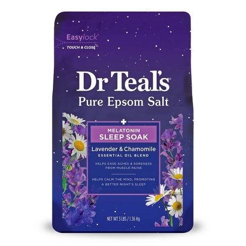 Dr Teal's Melatonin Sleep Pure Epsom Bath Salt - image 1 of 4