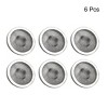 Unique Bargains Bathroom Bathtub Metal Net Hole Basin Kitchen Sinks Silver Tone 71mm Dia 6 Pcs - image 3 of 4