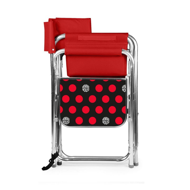 Picnic Time Disney Minnie Mouse Folding Camping Sports Chair - Red, 4 of 11