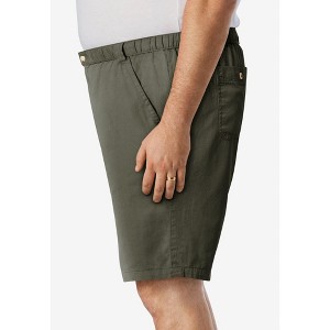 KingSize Knockarounds 8" Full Elastic Plain Front Short - 1 of 4