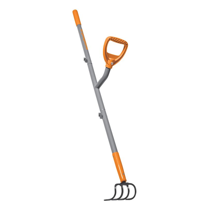 Ergie Systems ERG-CLTV45 Steel Shaft Garden Soil Cultivator | 54-Inch | 4 Tines., 5 of 7