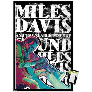 Trends International Miles Davis - Illustrated Trumpet Unframed Wall Poster Prints - 1 of 4