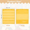 Unique Bargains Magnetic Wall Hanging Small Double-Sided Classroom Pocket Chart - 2 of 4