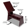 SoHo Urban Artist Adjustable Drawing Horse Easel - Sturdy Beechwood with Mahogany Finish, 18" x 23-3/8" Drawing Board, Full Size Artist Easel with - 4 of 4