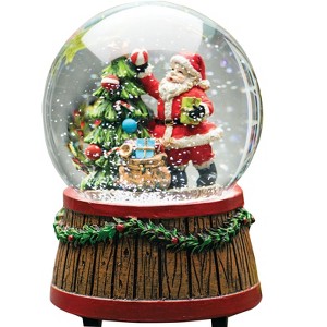 Santa Tree Music Waterglobe 5"H Multicolored - 1 of 2