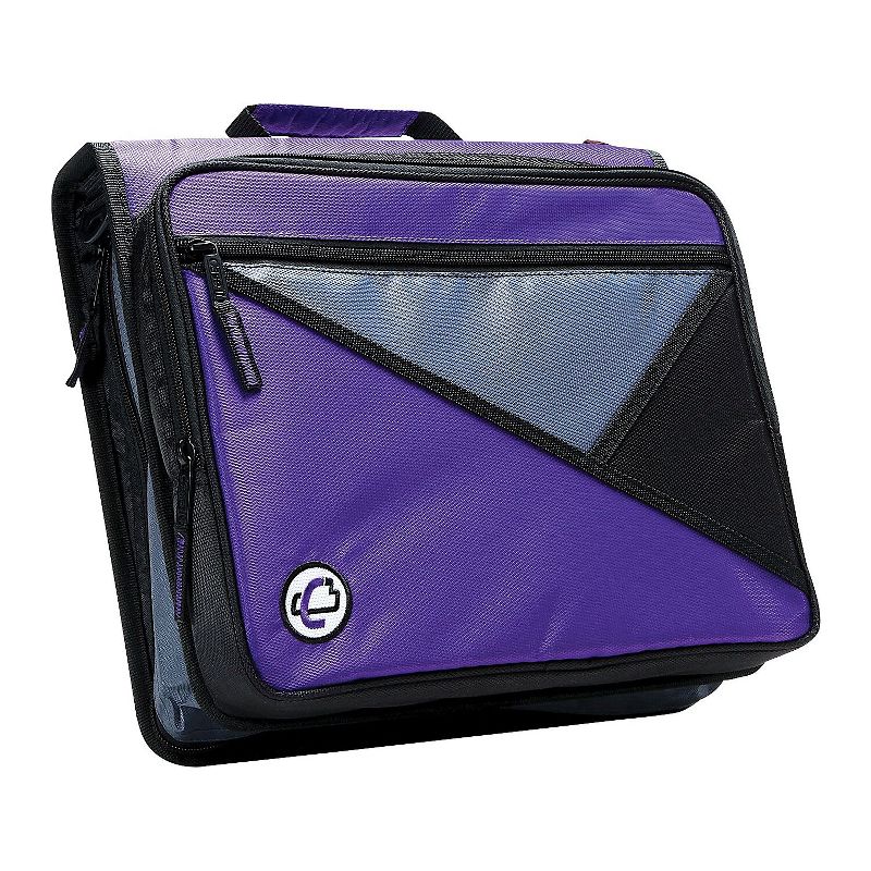 Case It 2 Purple Zipper Binder with Laptop/Tablet Pocket LT-007, 1 of 6