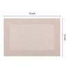 REGALWOVEN Kitchen Dining Table Decoration Washable Heat Resistant Wipeable PVC Placemats 8 Pcs - 4 of 4