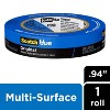 Scotch Blue Multi-Surface Painter's Tape .94" x 60yd - image 2 of 4