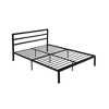 Queen Size Metal Bed Frame with Headboard for Bedroom - 3 of 4