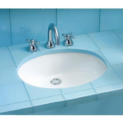 Toto Lt597g Dantesca 19 Undermount Bathroom Sink With Overflow And Cefiontect Ceramic Glaze Colonial White