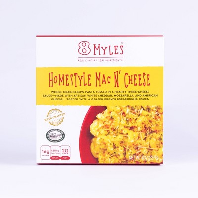 8 Myles Frozen Three Cheese Homestyle Mac - 8oz