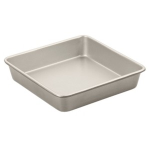 Cuisinart Chef's Classic 9" Non-Stick Champagne Color Square Cake Pan - AMB-9SCKCH: 9x9 Baking Pan, Carbon Steel - 1 of 4
