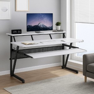 Royal Hampton 71 Inch Music Producer Desk for Computer, Keyboard Tray - 1 of 1