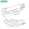Unique Bargains Durable Multipurpose Iron Badge Brooch Pin Backs Safety Clasp 120 Pcs - 3 of 4