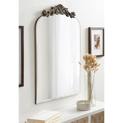Arendahl Antique Gold Arch 20"x30" Frameless Vanity Mirror