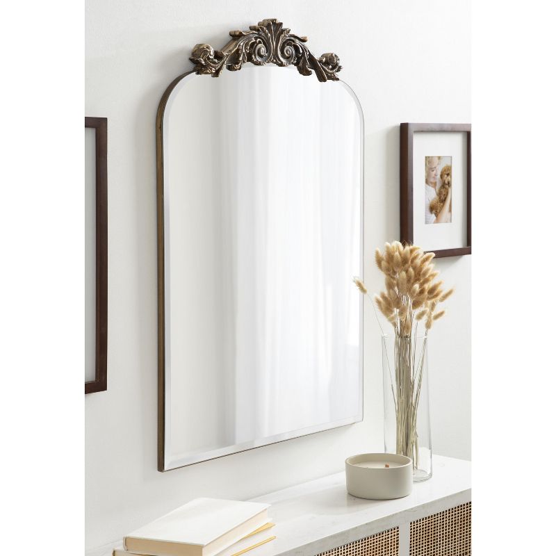 Kate and Laurel Arendahl Beveled Frameless Arch Mirror, 5 of 9