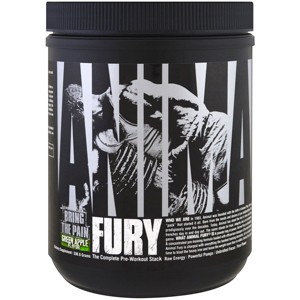 Universal Nutrition Animal Fury Powder, BCAAs & Energy Supplement - 1 of 4